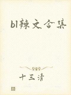 bl辣文合集