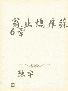 翁止熄痒苏玥第6章封面