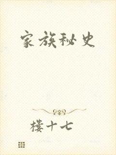 家族秘史封面