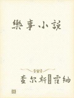 乐事小说封面
