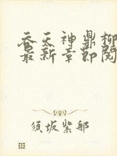 吞天神鼎柳无邪最新章节阅读