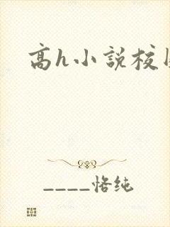 高h小说校园