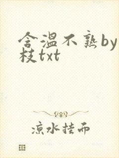 含温不熟by词枝txt封面