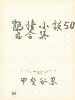 艳情小说500篇合集