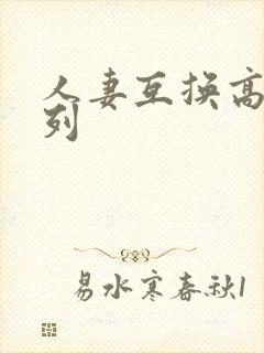 人妻互换高h系列
