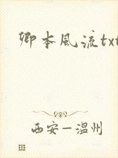 卿本风流txt