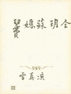 儿媳苏玥全文免费封面