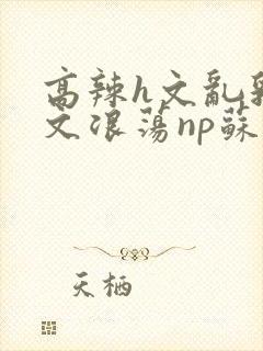 高辣h文乱乳h文浪荡np苏夏