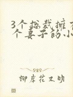 3个总裁拥有一个妻子的小说