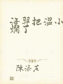 洛羿把温小辉做烂了