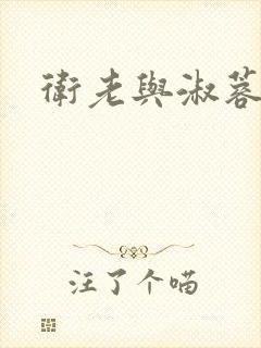 卫老与淑蓉封面