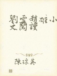 刘雪赵雄小说全文阅读封面