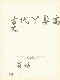 古代丫鬟高辣h文