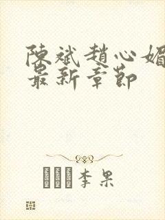 陈斌赵心媚小说最新章节封面