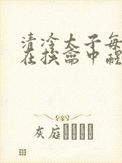 清冷太子每日都在挨龠中醒来小说