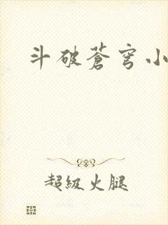 斗破苍穹小说封面