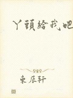 丫头给我吧封面