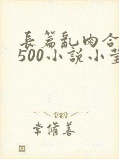 长篇乱肉合集乱500小说小莹封面