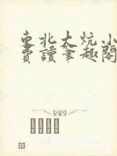 东北大炕小说免费读笔趣阁