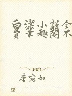 白洁小说全文免费笔趣阁不知所措封面