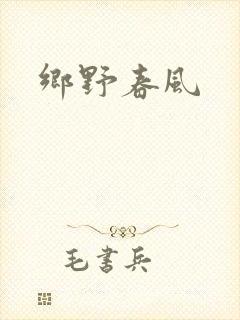 乡野春风封面