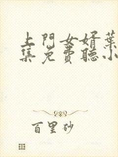 上门女婿叶辰全集免费听小说