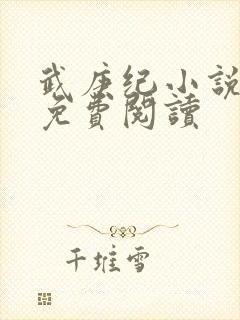 武庚纪小说全文免费阅读封面