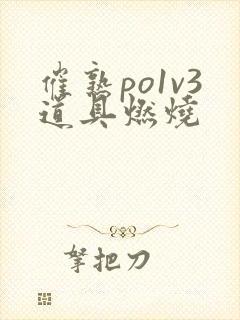 催熟po1v3道具燃烧