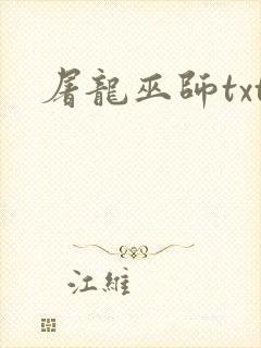 屠龙巫师txt封面