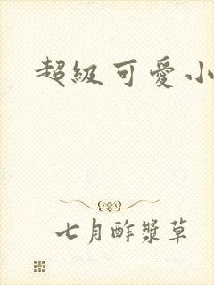 超级可爱小说