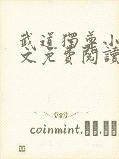 武道独尊小说全文免费阅读