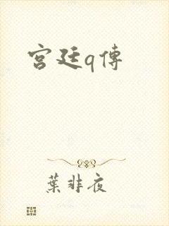 宫廷q传封面