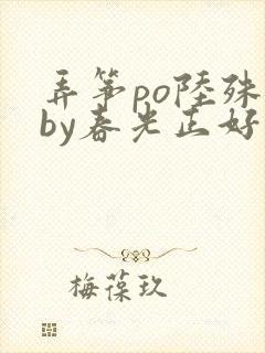 弄筝po陆殊词by春光正好