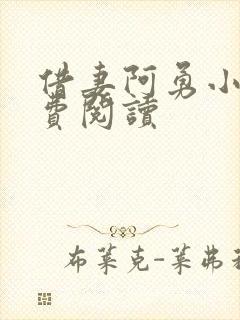 借妻阿勇小说免费阅读