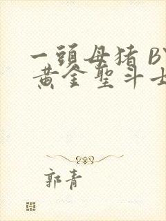 一头母猪 BY 黄金圣斗士