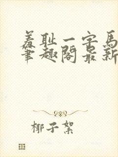 羞耻一字马小说笔趣阁最新章节更新封面