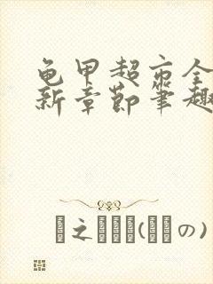 龟甲超市全文最新章节笔趣阁封面