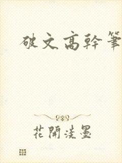 破文高干笔趣阁