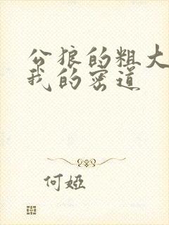 公狼的粗大挺进我的密道