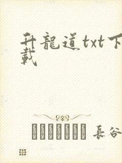 升龙道txt下载