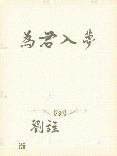 为君入梦封面