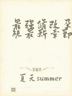 最强修改孕妇系统最新章节