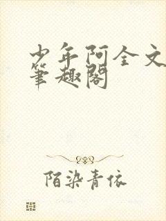 少年阿全文免费笔趣阁