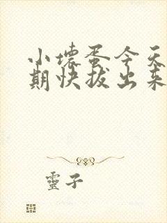 小坏蛋今天危险期快拔出来封面