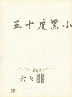 五十度黑小说封面
