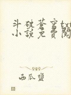 斗破苍穹txt小说免费阅读全文