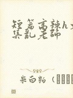短篇高辣h文合集乱老师