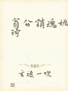 翁公销魂姚瑶琦琦