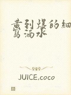 黄到爆的细节描写滴水封面