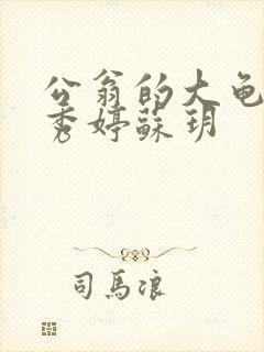 公翁的大龟挺进秀婷苏玥封面